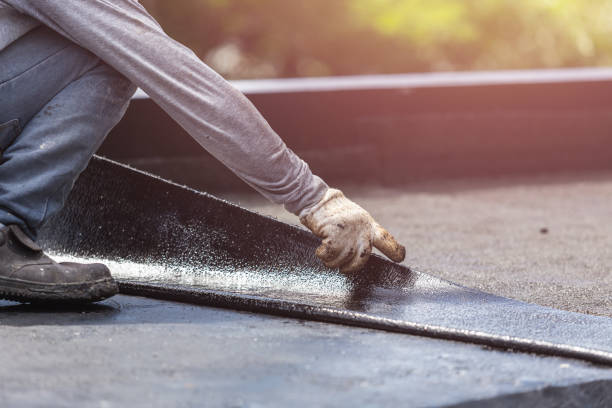 Professional Waterproofing technician working in Libertyville, IL